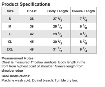 Men's Size Chart