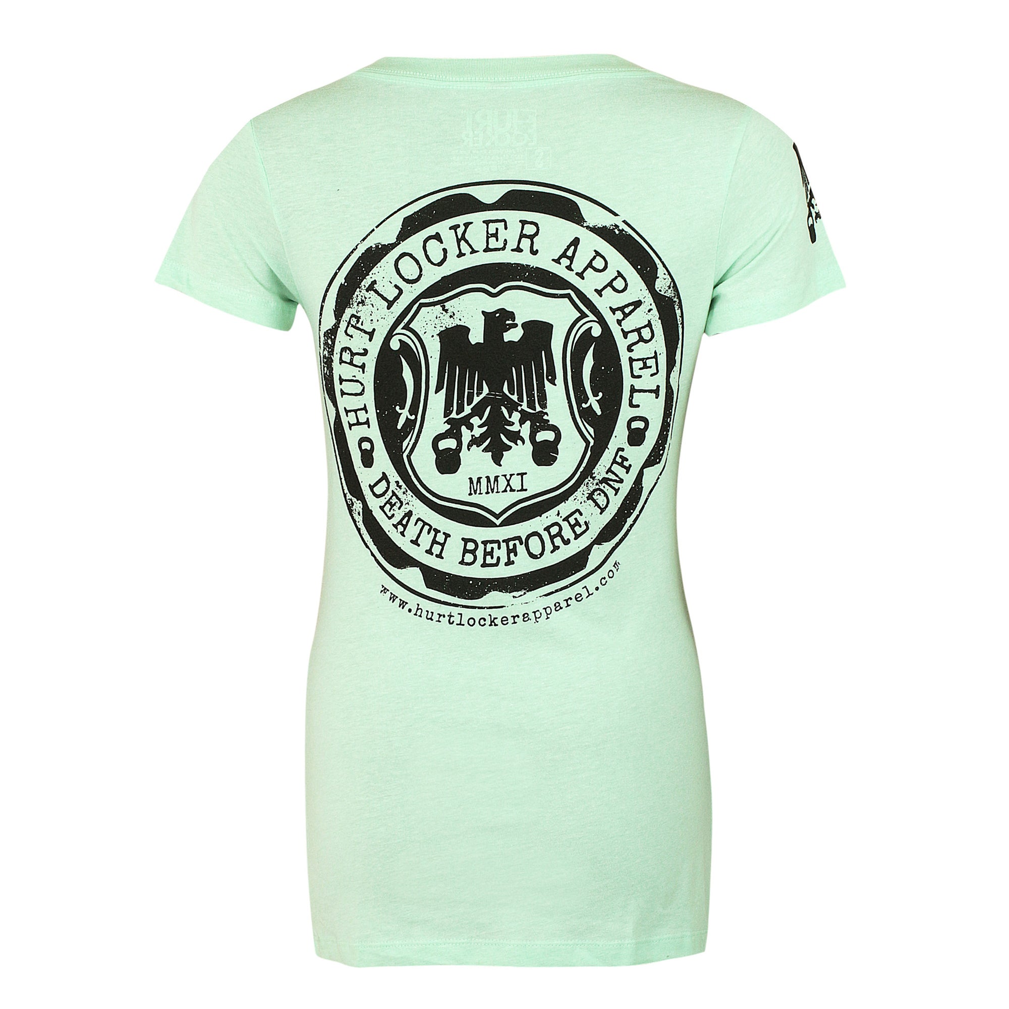 Classics - Black on Mint V-Neck